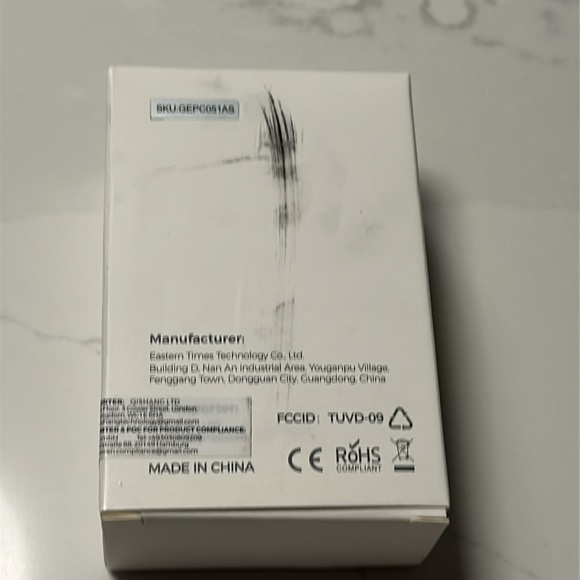 NWOT- VicTsing Wireless Silver-Gray and White Portable Mouse with USB Receiver - Picture 6 of 13